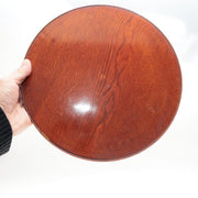 Vintage Japanese Wooden Miniature Chabudai Round Table Display Stand 11.6inch2
