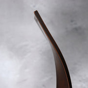 Vintage Artisan Signed "TAZIMA" Modern Abstract Bronze Sculpture - Late Showa7