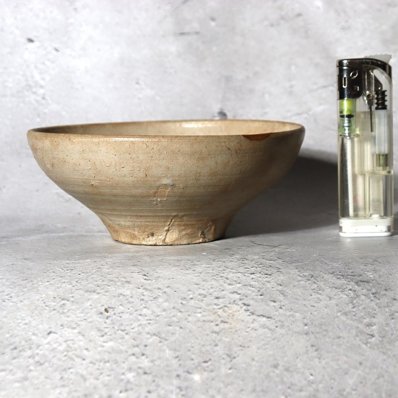 Antique Joseon Dynasty Katade Tea Bowl Chawan  Hard Fired with Kintsugistyle5