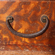 Vintage Japanese Haribako Sewing Box - Burl Wood Grain Showa Retro Multi-Drawer14