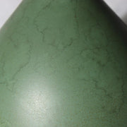 Japanese Bronze Bud Vase Houun  Matte Green Shizuku Teardrop Takaoka Copperware10