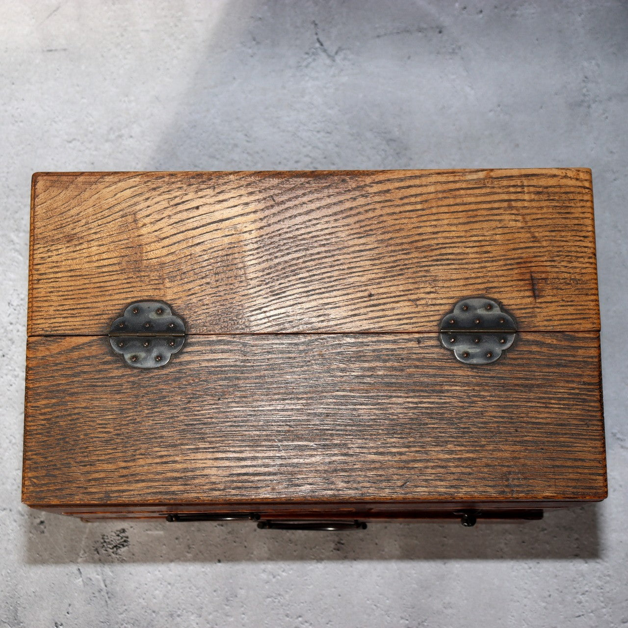 Japanese Wooden Sewing Box Haribako Tansu Chest Drawers WBX3338