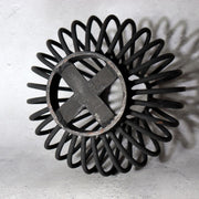 Artistic Japanese Iron Vase "Paris no Mado" (Window of Paris) - Modernist Ikeban5