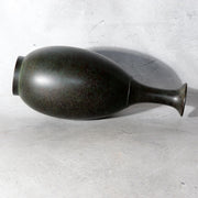 Japanese Cast Bronze Karakane Vase Shoei Kanamori Tomobako BV76915