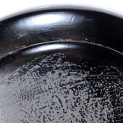 Vintage Aizu Lacquer Round Wooden Serving Tray Plates Red Black Set of 2 Japanes19