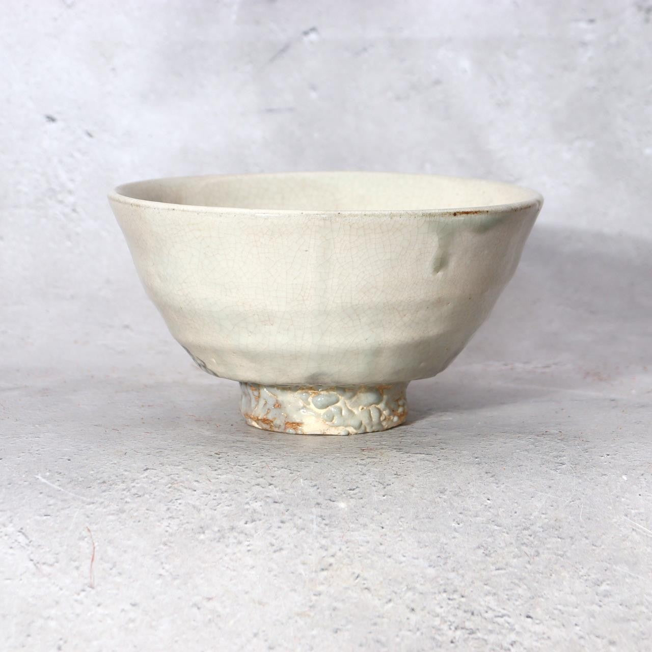 Princess Yi Bangja (Rakuzensai) Pale Grey Korai Ware Matc (Rakuzensai) Signed9