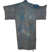Antique Japanese Boro Indigo Cotton Kimono Noragi Jacket Late Edo Meiji BRKW1684