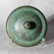 Japanese Kotou Bronze Vase Kurose Soko Buddhist Kyozutsu Sutra Container BV7537