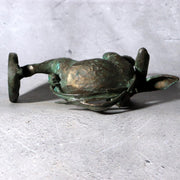 Japanese Bronze Rabbit Statue Masashi Natorigawa Dancing Pose BOSa656