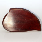 Japanese Vintage Wood Carved Sea Bream Tray Tai Akayu Onsen Souvenir 36cm3