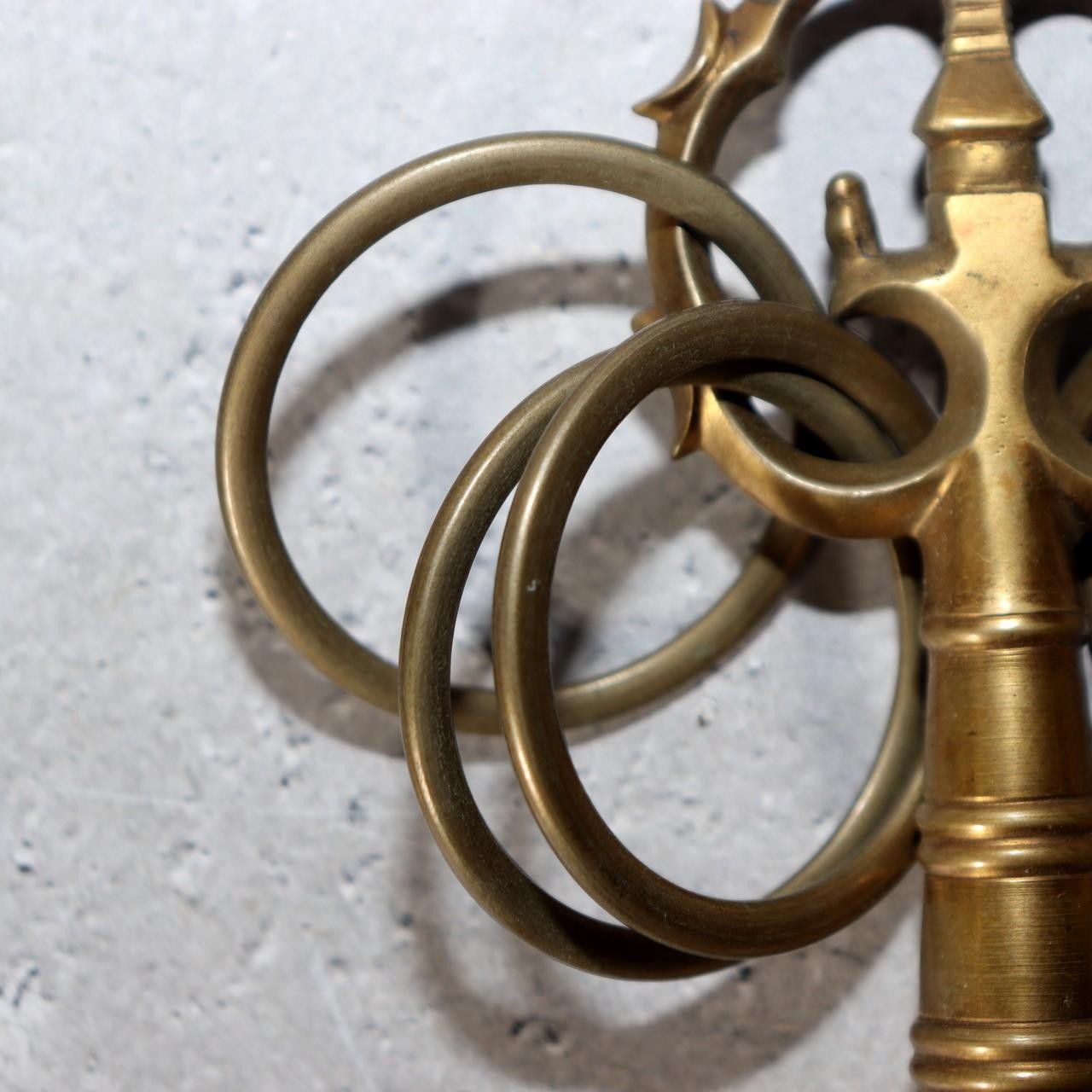 Japanese Buddhist tool Khakkhara Shakujo Buddhism temple Shinto BT241 -25