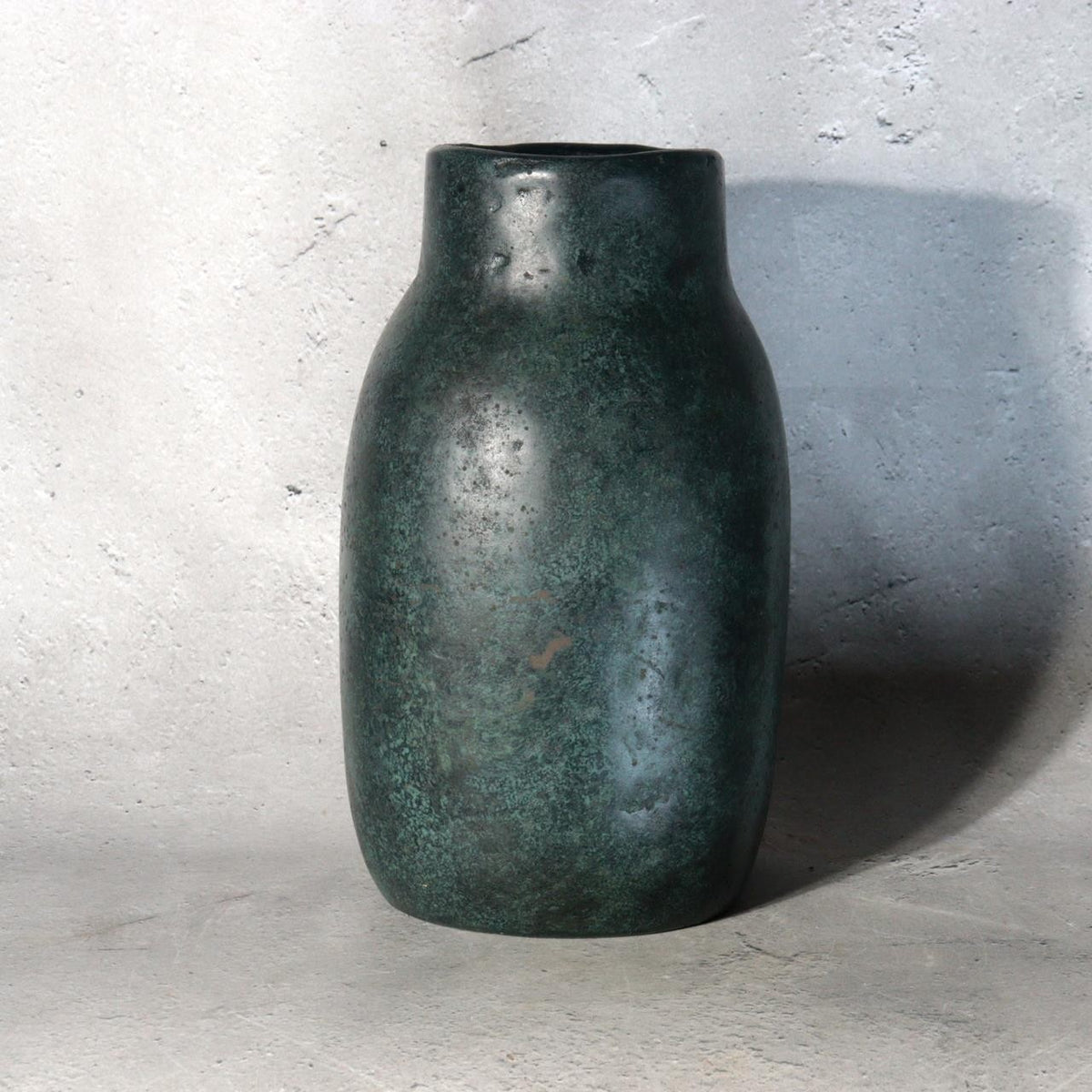 Japanese Bronze Flower Vase Ubu-Yoshi Nishi Professor Tokyo University of Arts11