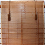 Japanese Vintage Woven Bamboo Ozashiki Sudare Misu Blinds Pair Set VG42416
