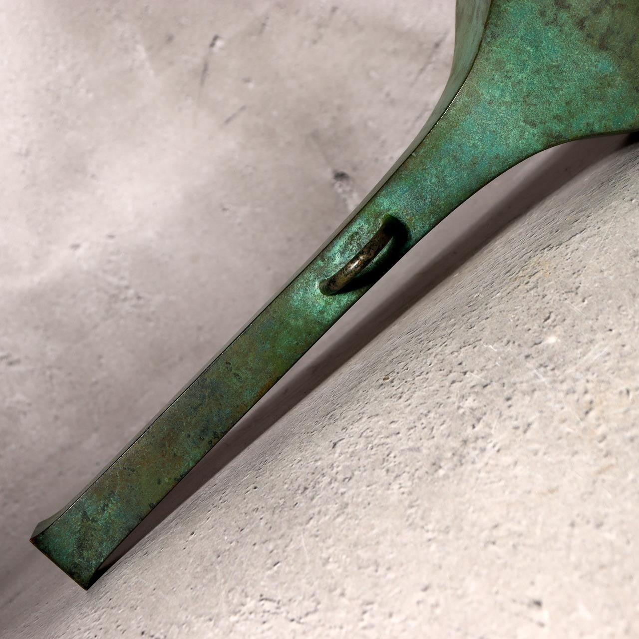 Japanese Bronze Flower Vase Ichinose Soushin Tea Ceremony Ikebana Kodo Box BV71211