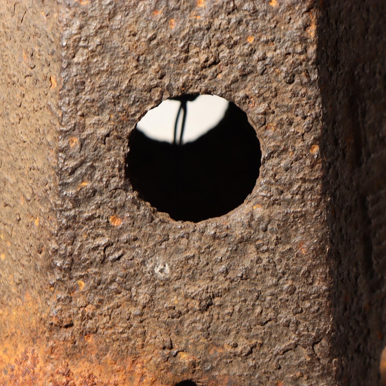 Japanese Antique Cast Iron Bell Fudaku Hidden Kirishitan Inscribed Edo Period18