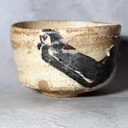Japanese Studio Tea Bowl Sugimoto Deigyu Momoyama Kenzan Inspired Ceramic Chawan2