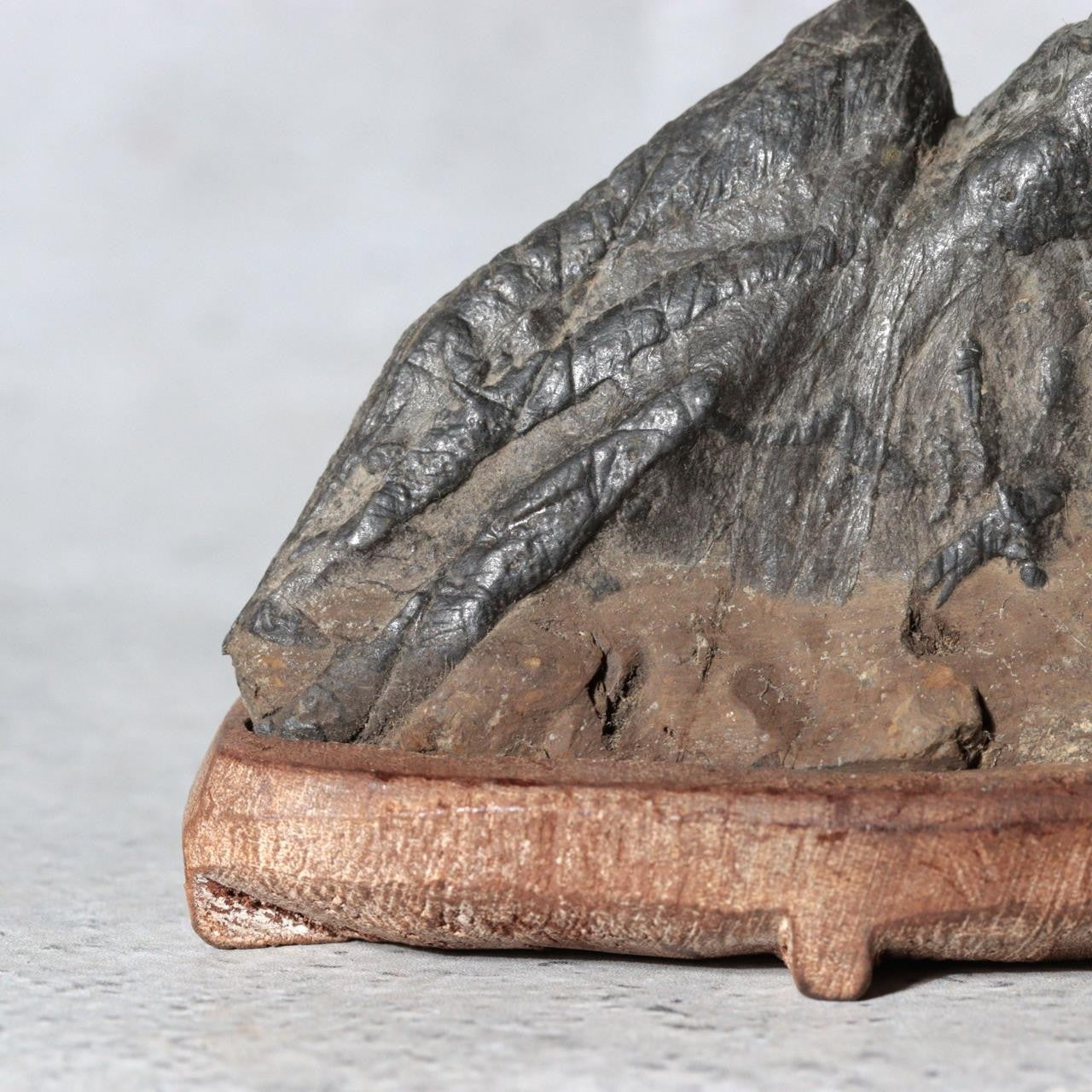 Japanese Suiseki Viewing Stone Miniature Mountain Scholar Rock SS23612