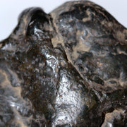 Japanese Suiseki Viewing Stone Black Mountain Peak Yamagata-ishi White Veins8
