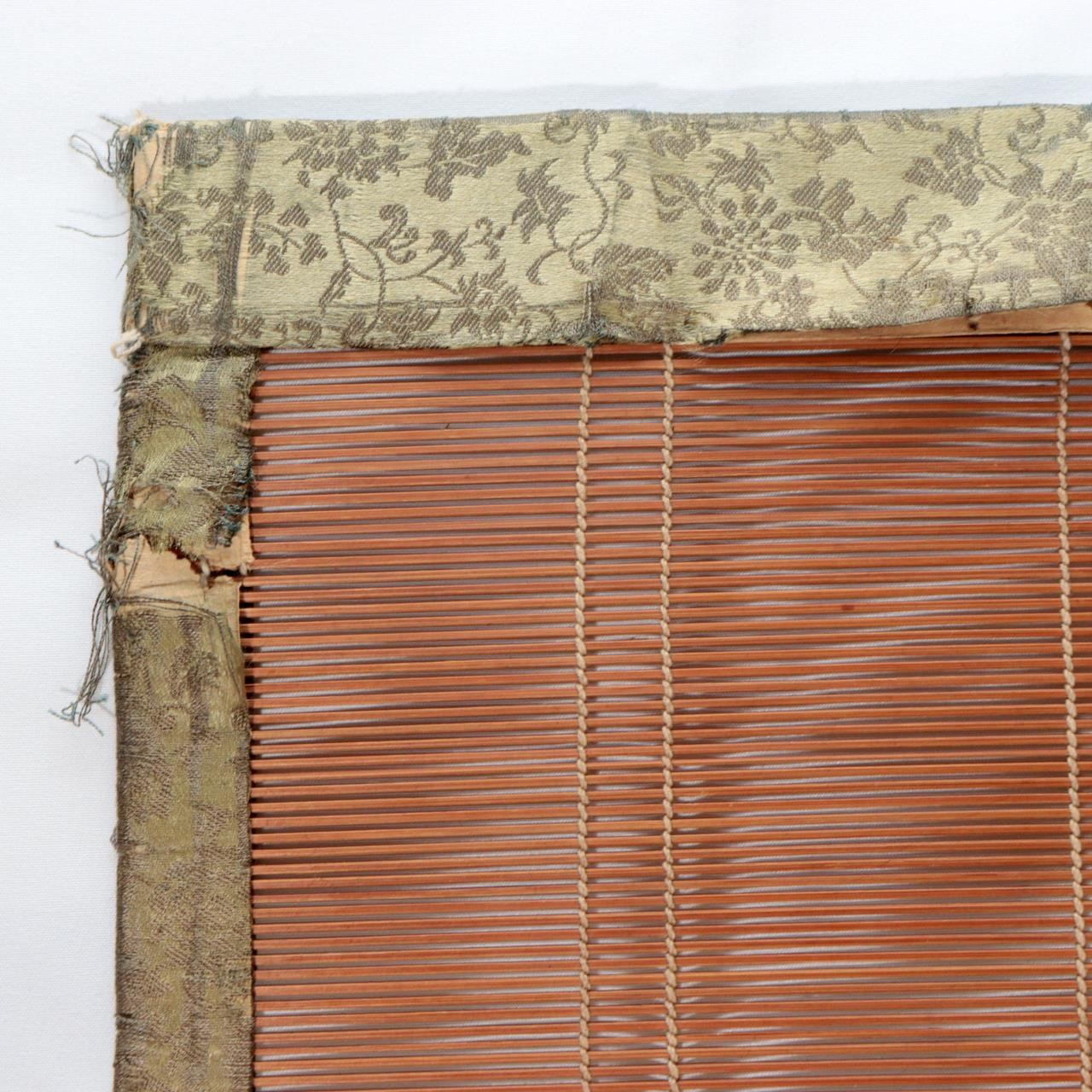 Vintage Japanese Bamboo Blind Sudare Room Divider Ozashiki VG4244