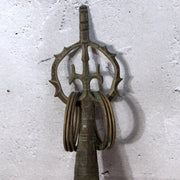 Japanese Shakujo Khakkhara Buddhist Monk's Staff Esoteric Ritual Implement BT2522