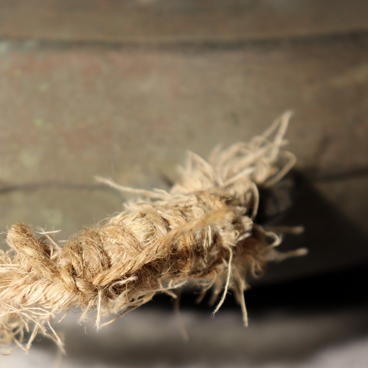 Japanese Antique Bronze Gong Waniguchi Temple Shrine Bell Meiji Era 22cm BOS99810