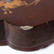 Vintage Japanese Sword Stand Katana Kake Makie Lacquer Phoenix Motif17