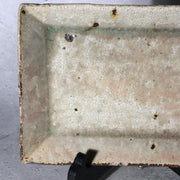 Contemporary Japanese Pottery Rectangular Plate Atsushi Ogata Hakeme Kohiki9
