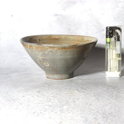 Edo Period Matsushiro-yaki Tea Bowl - Goryeo Celadon Style - Mismatched PCP2883