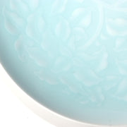 Kaiji Tsukamoto Living National Treasure Seihakuji Celadon Plate Karakusa Signed13