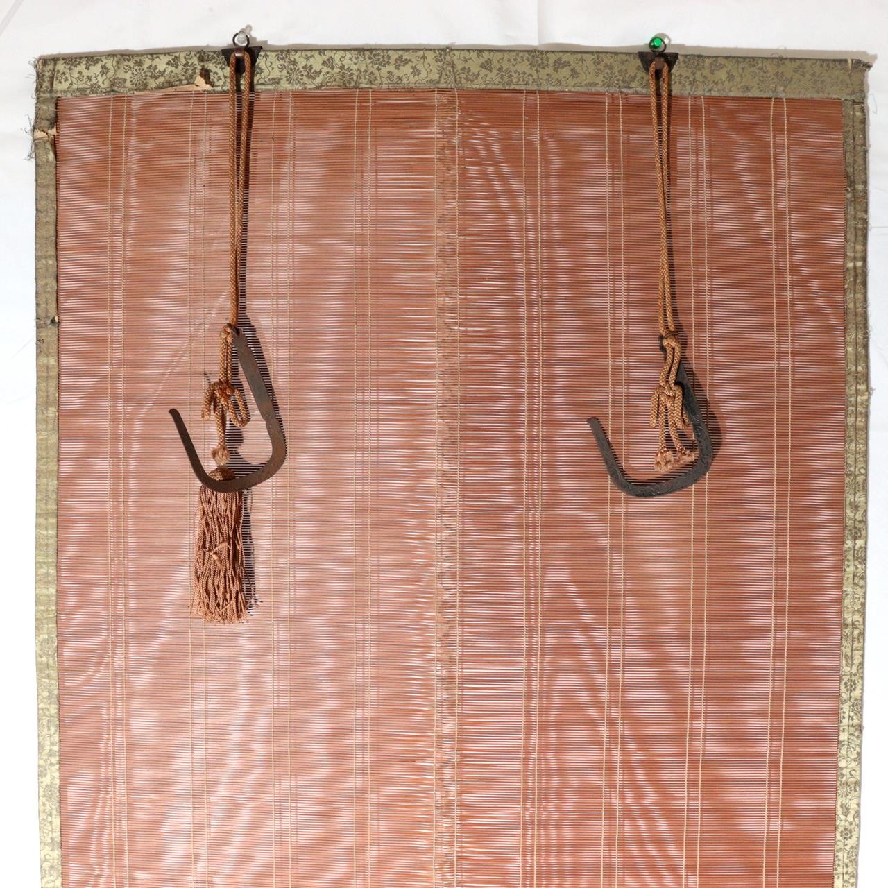 Vintage Japanese Bamboo Blind Sudare Room Divider Ozashiki VG4242