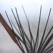 Authentic Edo Period Japanese Samurai Tessen Solid Iron Fan 33cm Daimyo Artifact8
