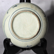 Antique Japanese Imari Sometsuke Set  Tako Karakusa Slender Vase & Kozara Plate7