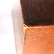 Vintage Japanese Haribako Sewing Box - Burl Wood Grain Showa Retro Multi-Drawer11
