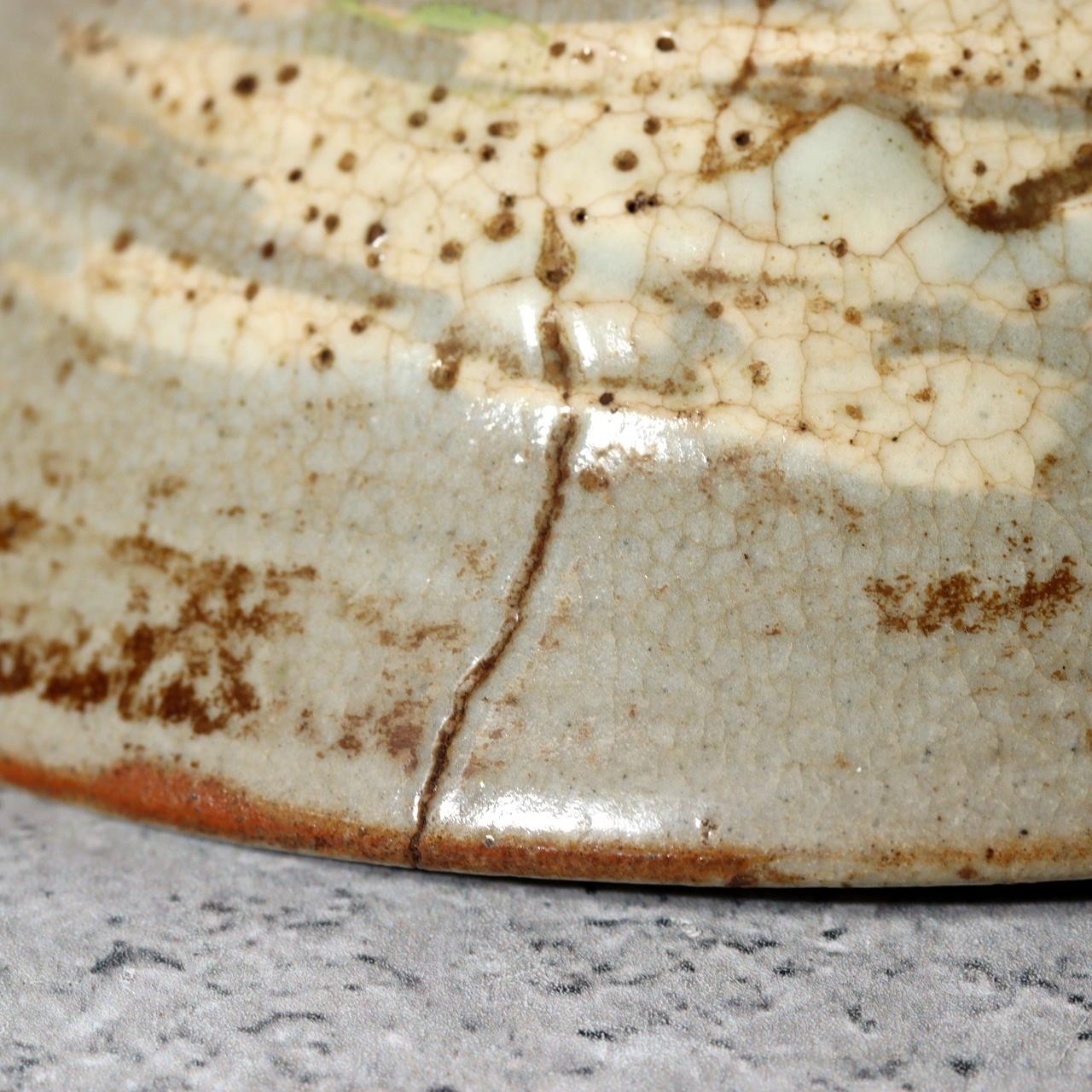 Antique Joseon Dynasty HakeMishima Natsuchawan Summer Tea Bowl  Original Box9