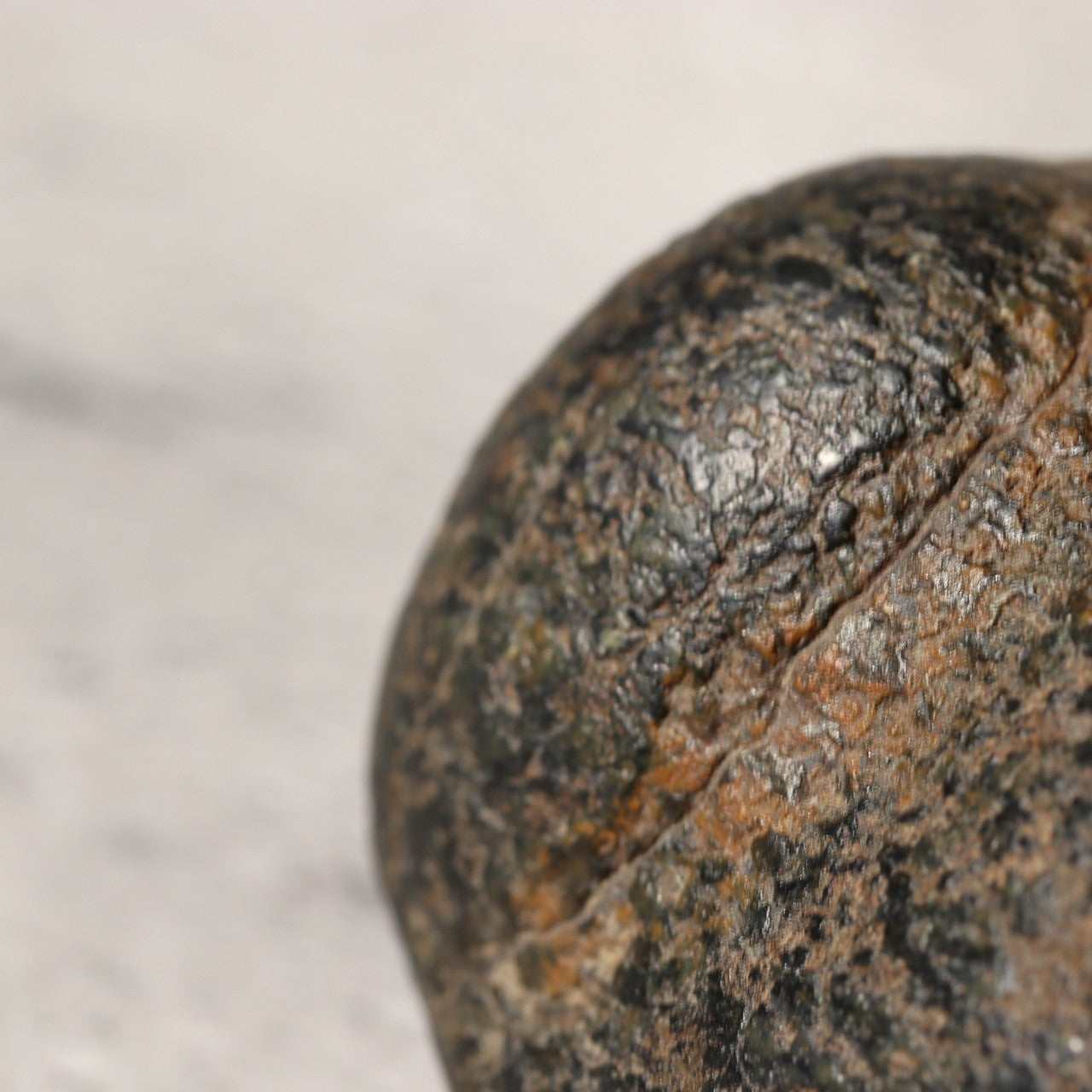 Japanese Suiseki Viewing Stone Genkai Jizo Buddha Figure 1976 Signed Daiza SS22311