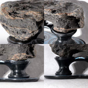 Japanese Suiseki Viewing Stone Ryugumon Sanpo seki Yamagata ishi Bonsai SS449
