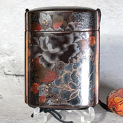 Antique Late Edo Maki-e Inro with Manju Netsuke and Ojime – BOSa753