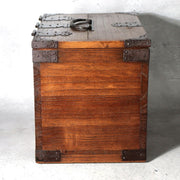 Antique Small Meiji Japanese Wooden Suzuribako Writing Box Ko dansu WO6298