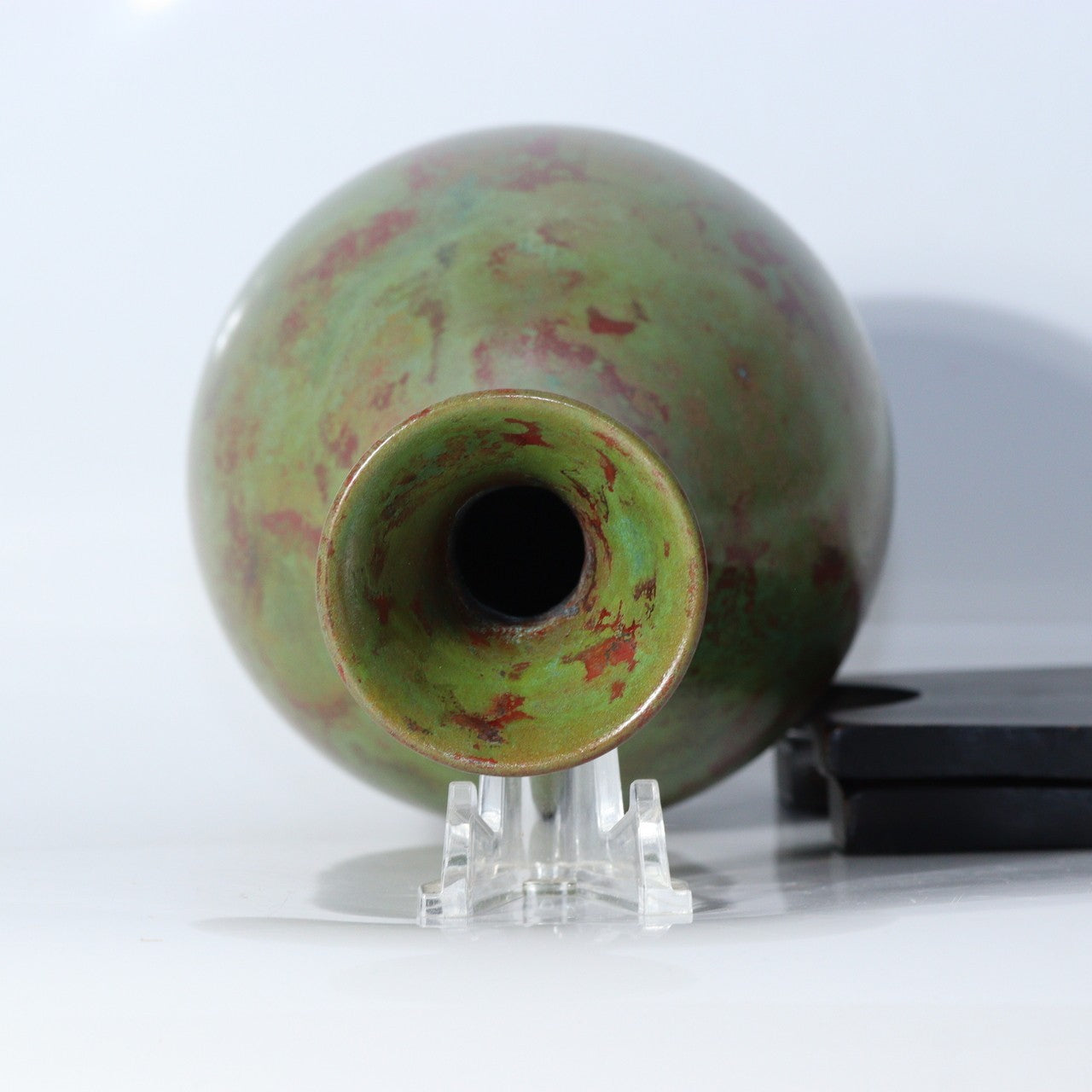 Japanese Vintage Bronze Vase Hana to Onna Yoshihisa Hasegawa Gasan BV75912