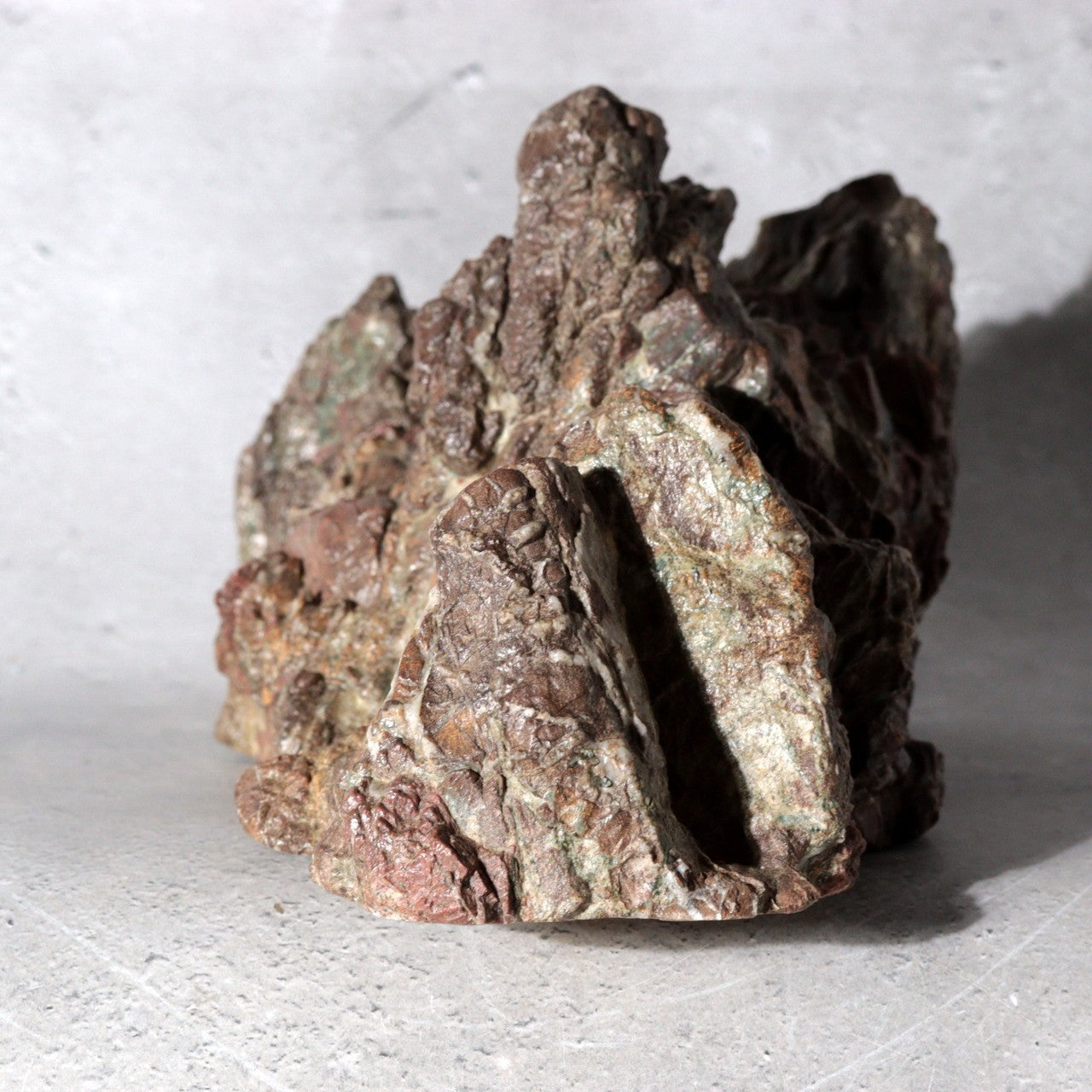 Japanese Natural Suiseki Viewing Stone Mountain Landscape Bonsai Tenpai SS454