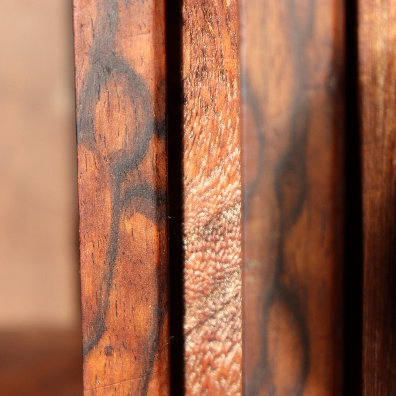 Japanese Antique Cabinet Kotansu Kurogaki Black Persimmon Keyaki Wood Shelf17