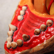 Japanese Wood Mask Bakedanuki Yokai Monster Signed Yoshino Tadao Market Fresh14