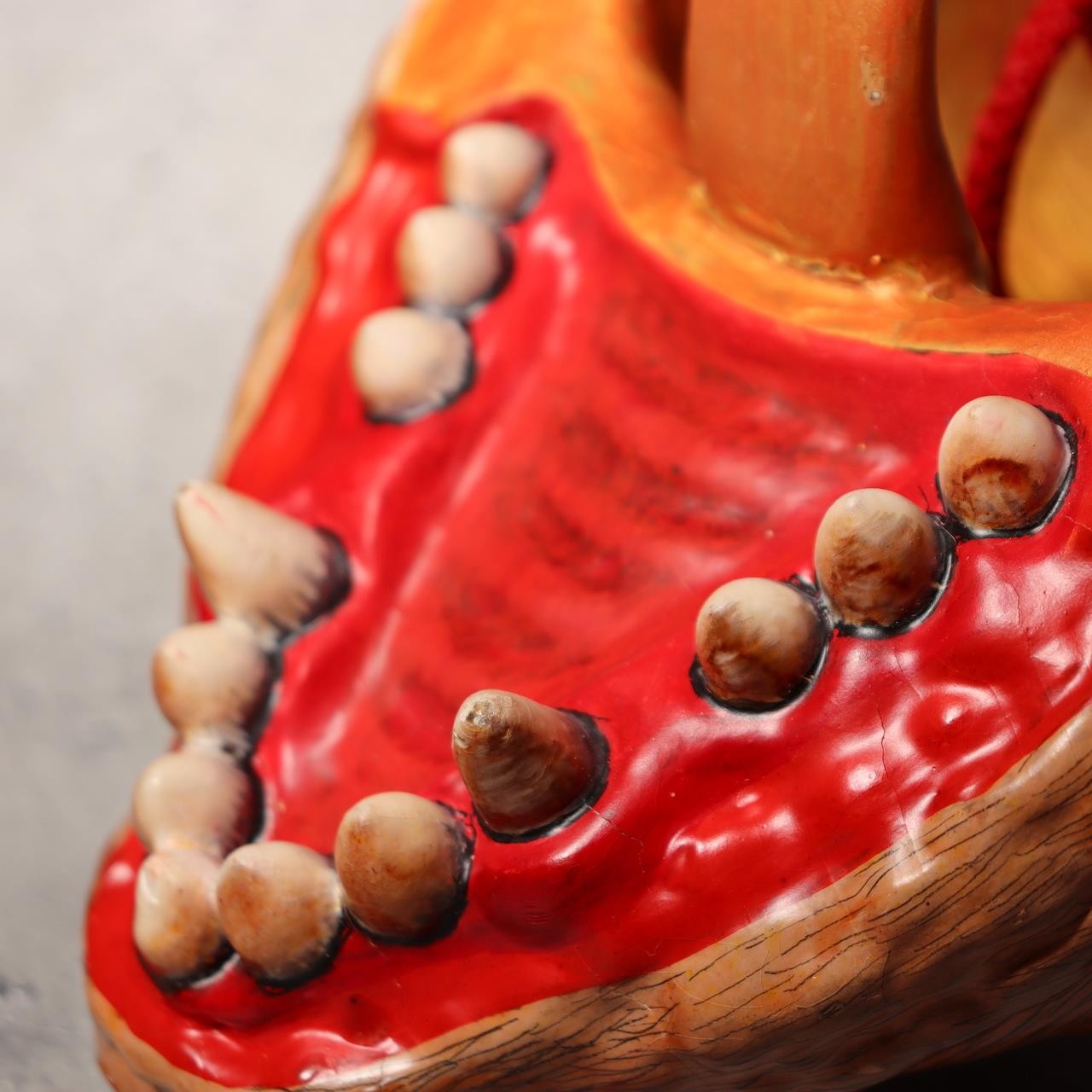 Japanese Wood Mask Bakedanuki Yokai Monster Signed Yoshino Tadao Market Fresh14