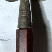 Japanese Shakujo Khakkhara Buddhist Monk's Staff Esoteric Ritual Implement BT2525