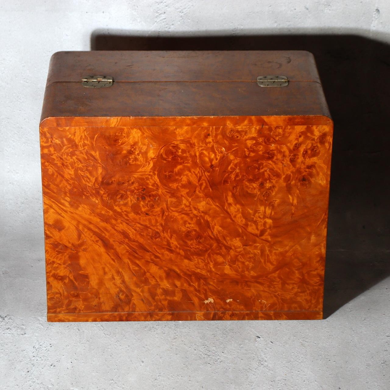 Japanese Vintage Wooden 3-Drawer Mini Tansu Hari-bako Sewing Box Organizer 31.5c4