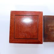 Japanese Vintage Wooden Suiseki Bonsai Display Stand Base Set of 5 WO60410