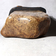 Japanese Suiseki Plum Blossom Stone Premium Baikaseki Viewing Stone Custom Wood15