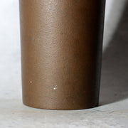 Japanese Kaga Silver Inlay Bronze Vase Wave Motif Kaishu Takahashi BV77512