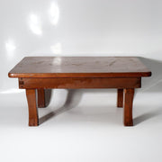 Vintage Japanese Wooden Chabudai Small Folding Table WO6410