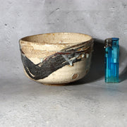 Japanese Studio Tea Bowl Sugimoto Deigyu Momoyama Kenzan Inspired Ceramic Chawan11